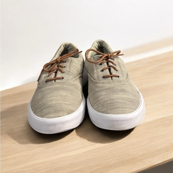 Sperry Top Sider Beige Baja Boat Shoe. Size 12. - Picture 2 of 6